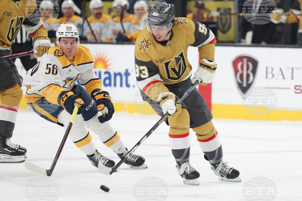 Predators Golden Knights Hockey