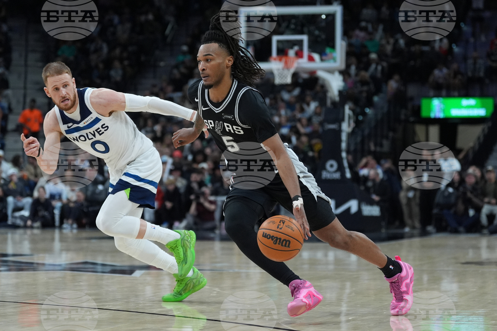 Timberwolves Spurs Basketball