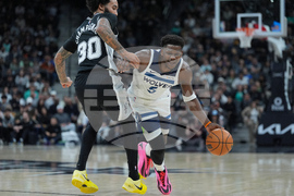 Timberwolves Spurs Basketball