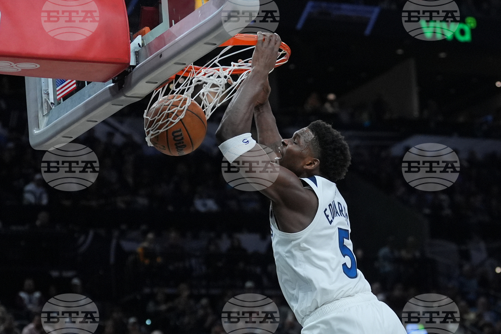 Timberwolves Spurs Basketball