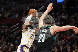 Lakers Trail Blazers Basketball