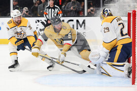 Predators Golden Knights Hockey