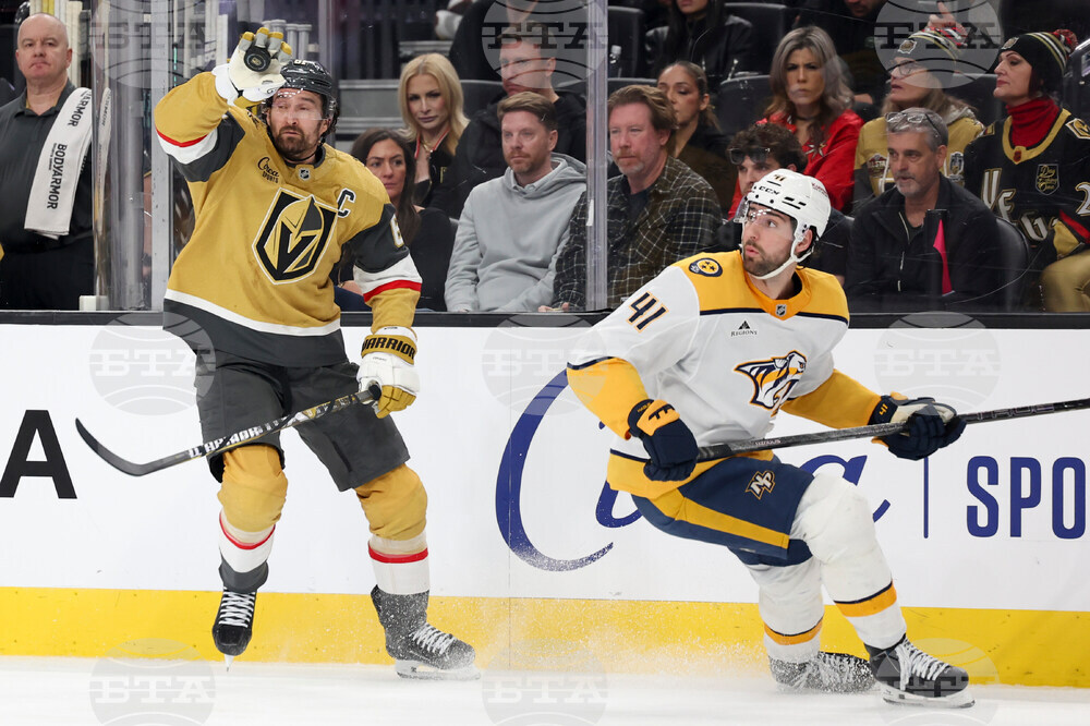 Predators Golden Knights Hockey