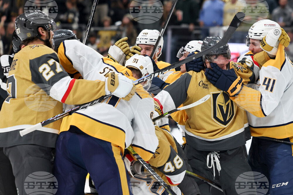 Predators Golden Knights Hockey