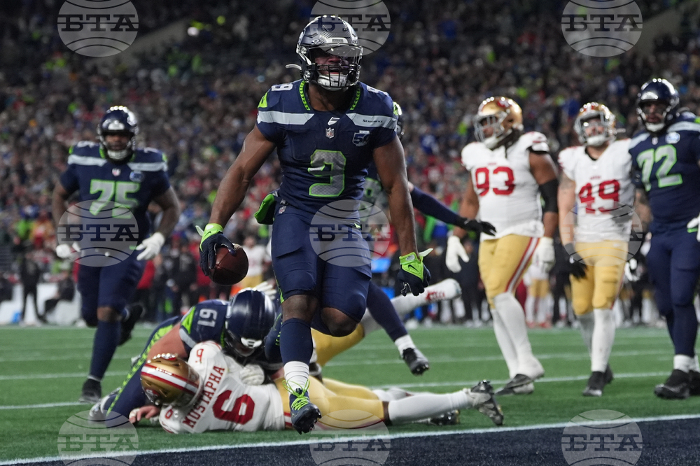 APTOPIX 49ers Seahawks Football