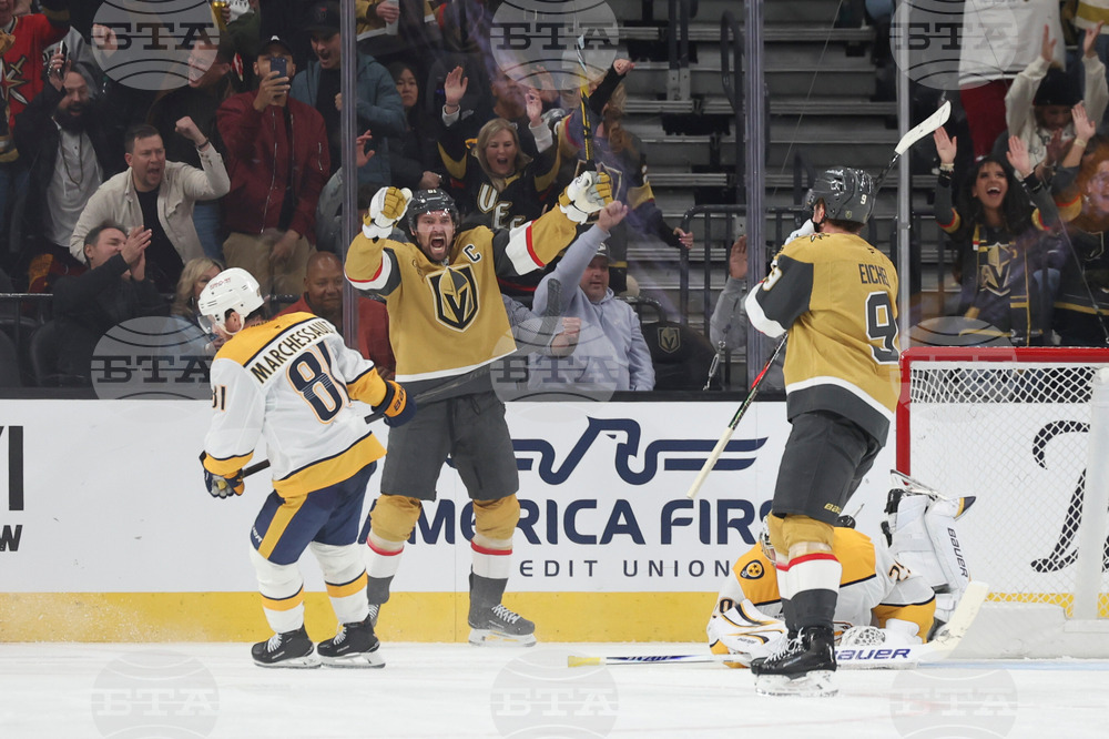 Predators Golden Knights Hockey