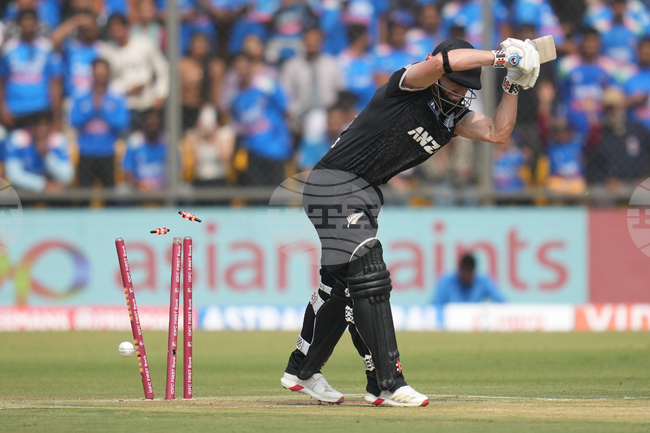 APTOPIX India New Zealand Cricket