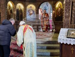 Търговище - неделна служба - отец Антоний Дончев