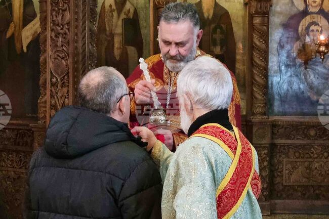 Търговище - неделна служба - отец Антоний Дончев 