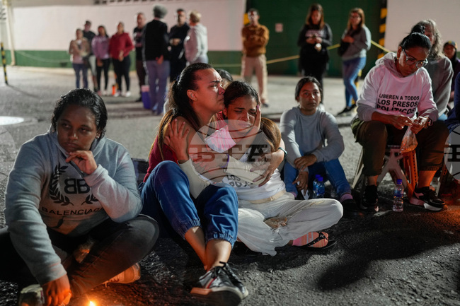 APTOPIX Venezuela Prisoners