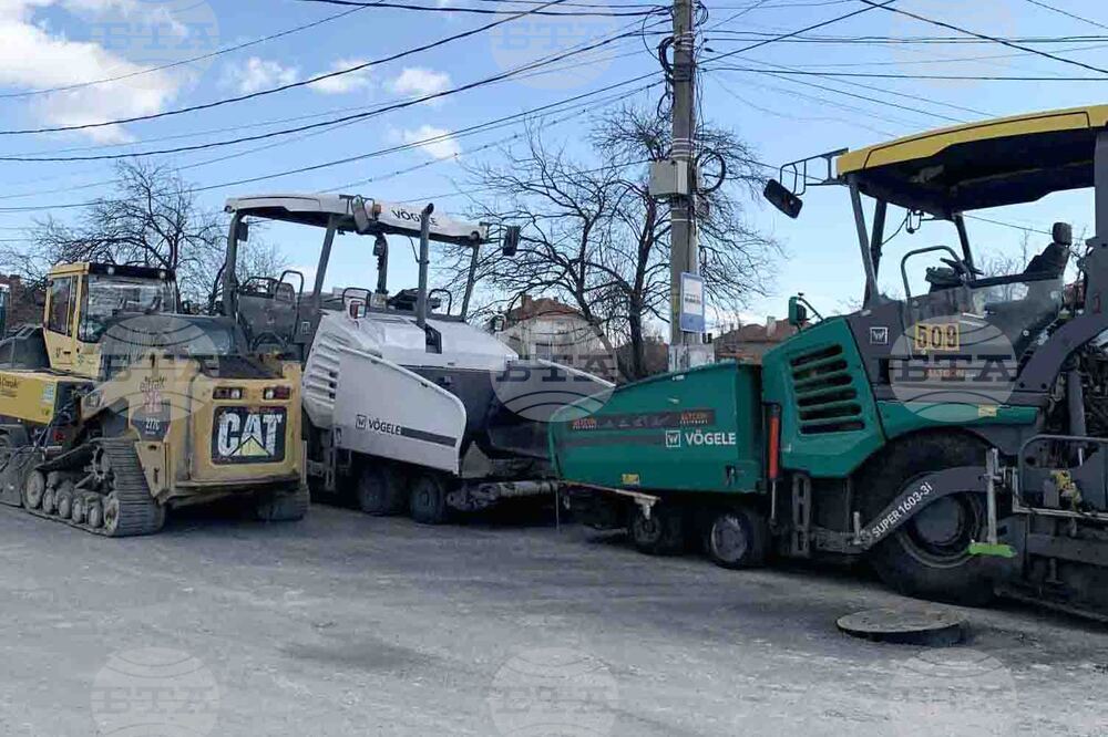 Сливен  - квартал „Речица" - асфалтиране