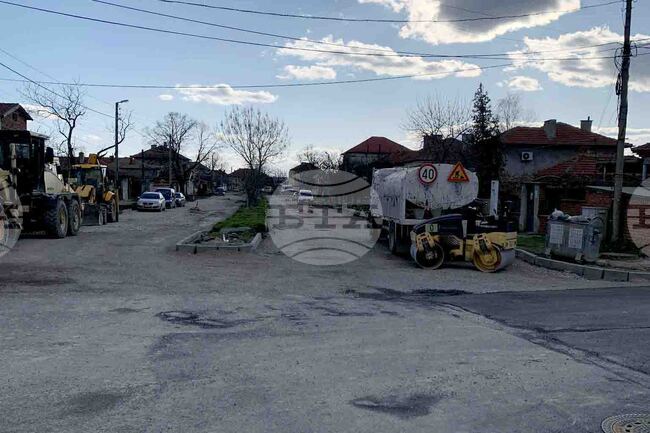 Сливен  - квартал „Речица" - асфалтиране