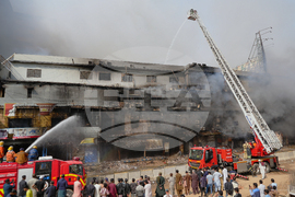 Pakistan Shopping Mall Fire