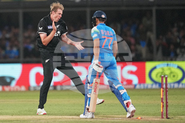 APTOPIX India New Zealand Cricket