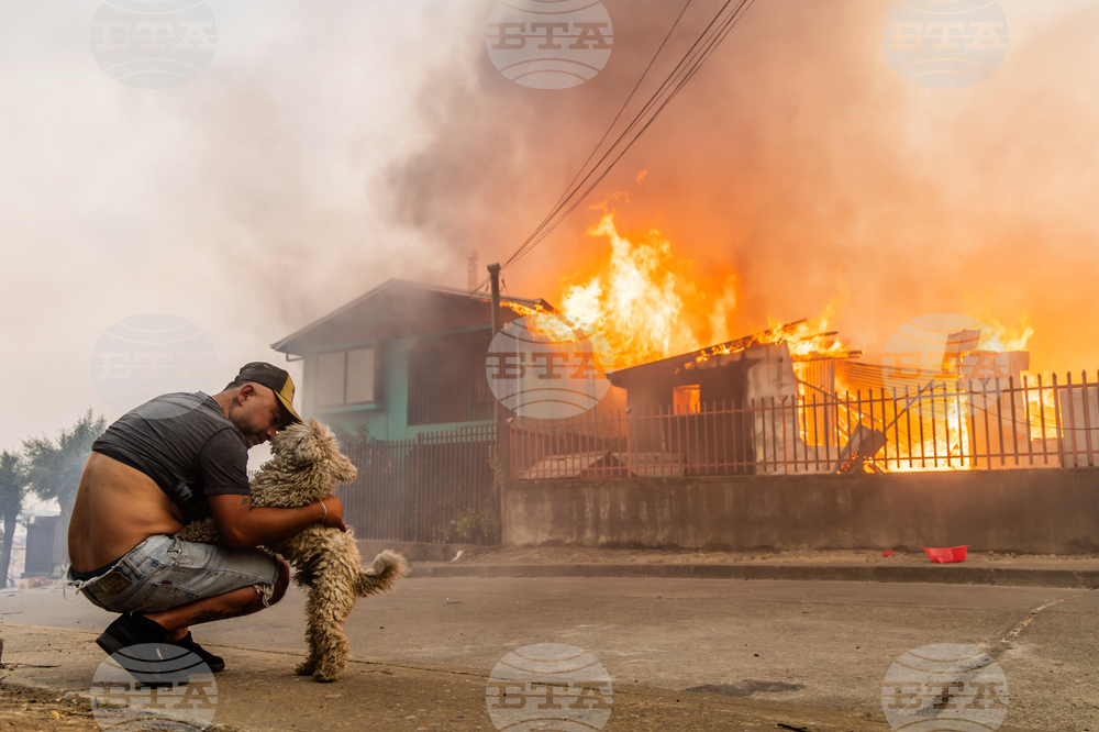 APTOPIX Chile Wildfires