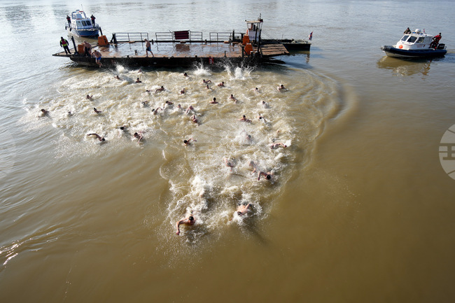 APTOPIX Serbia Holy Cross Day