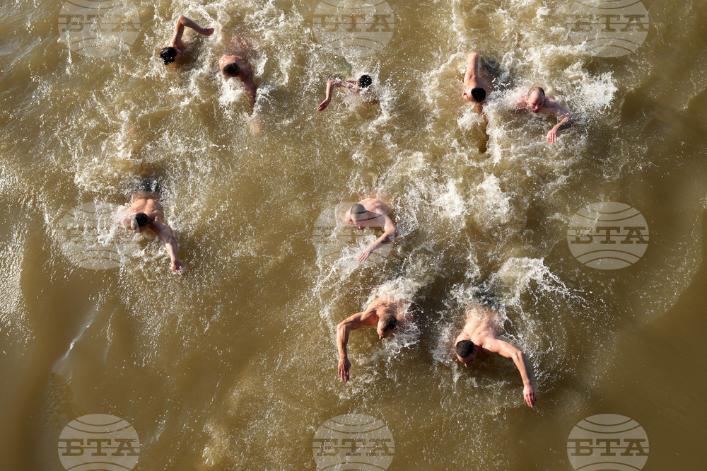 APTOPIX Serbia Holy Cross Day