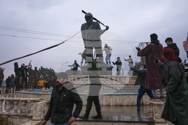 APTOPIX Syria Kurds Clashes