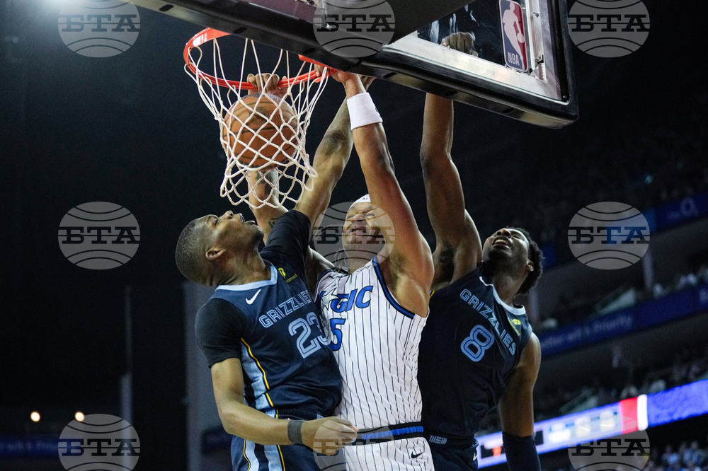 Britain Magic Grizzlies Basketball