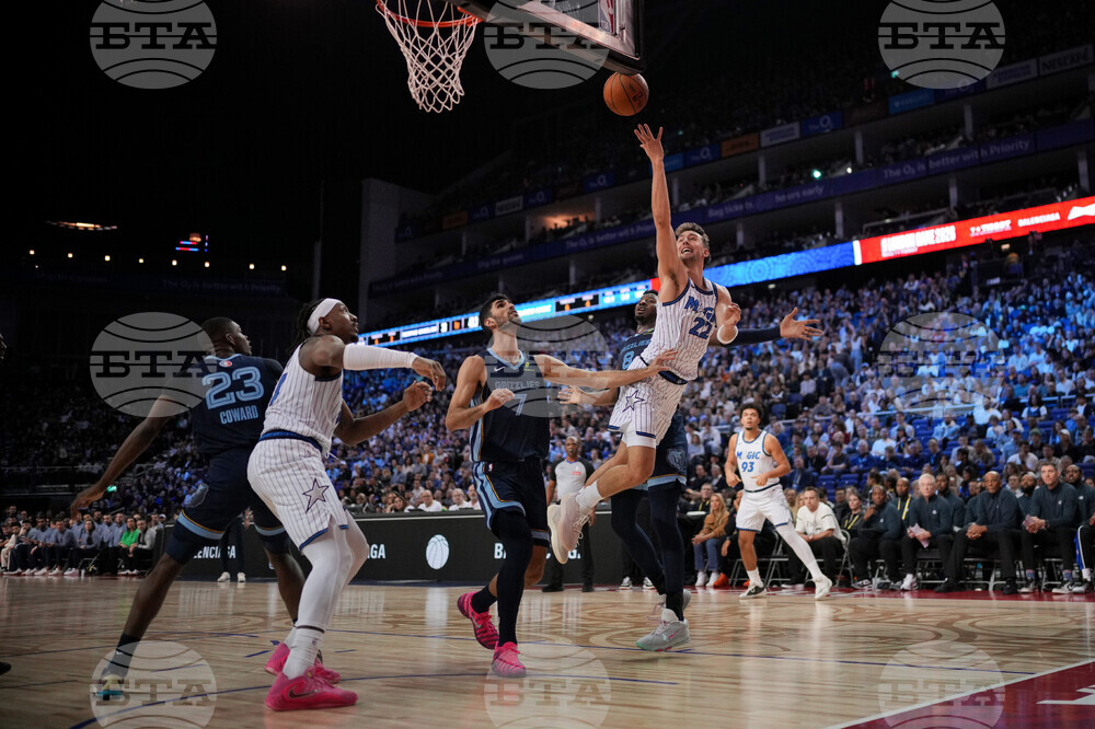 Britain Magic Grizzlies Basketball