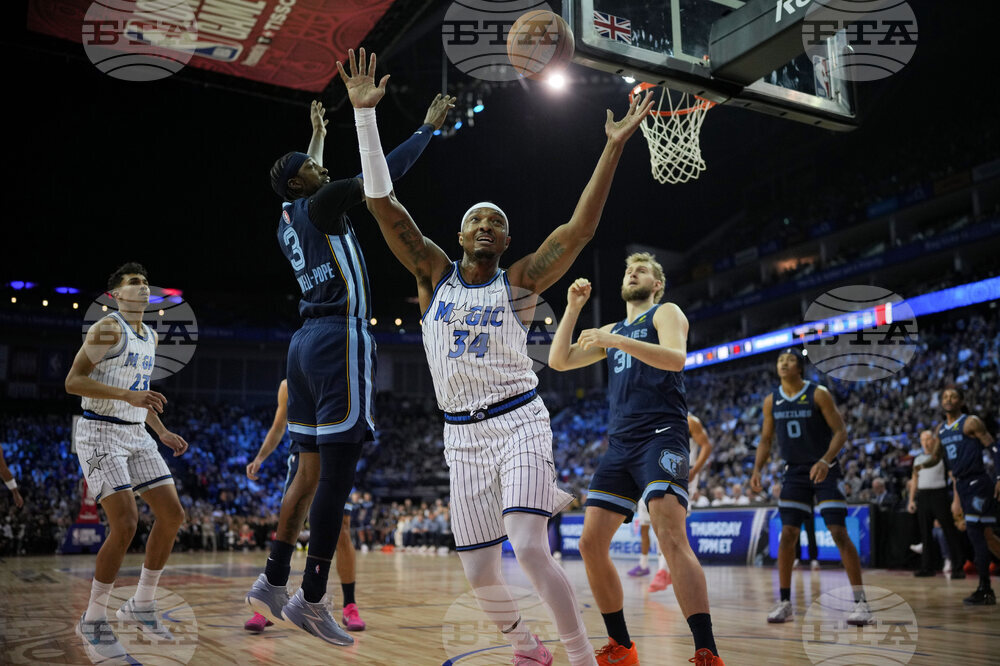 Britain Magic Grizzlies Basketball