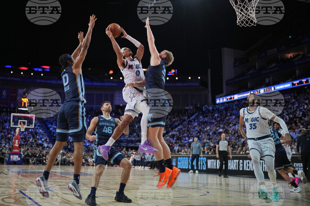 Britain Magic Grizzlies Basketball