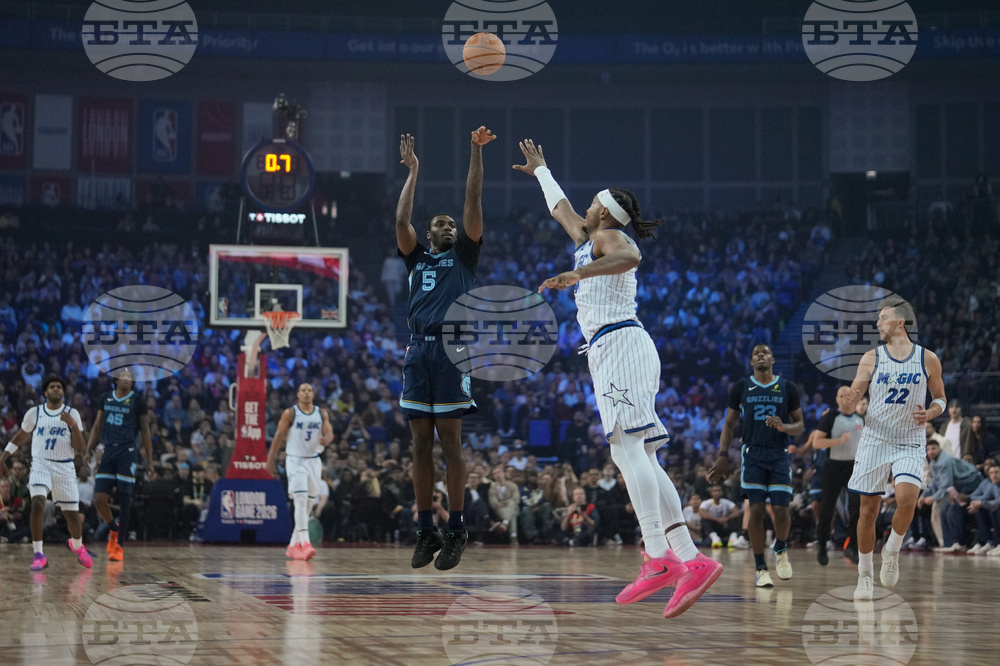 Britain Magic Grizzlies Basketball