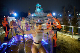 APTOPIX Russia Orthodox Epiphany