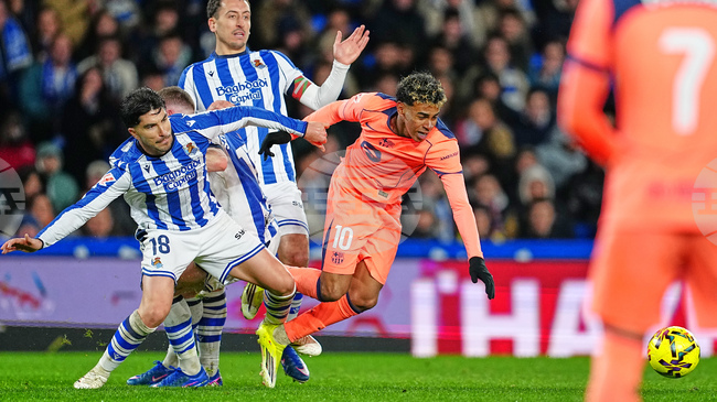 Десет от Реал Сосиедад нанесоха поражение на Барселона