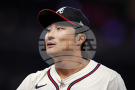 Braves Kim Injury Baseball