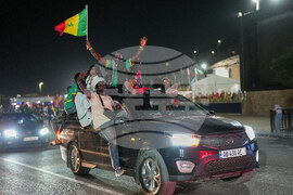 APTOPIX AFCON Senegal Celebrations