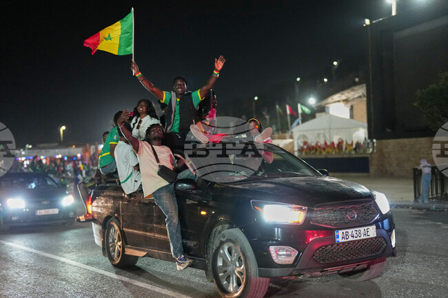 APTOPIX AFCON Senegal Celebrations
