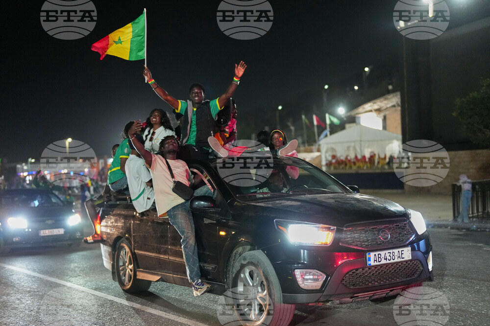 APTOPIX AFCON Senegal Celebrations