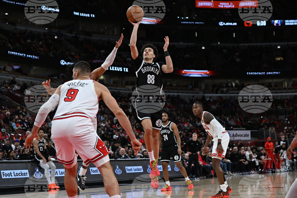 Nets Bulls Basketball