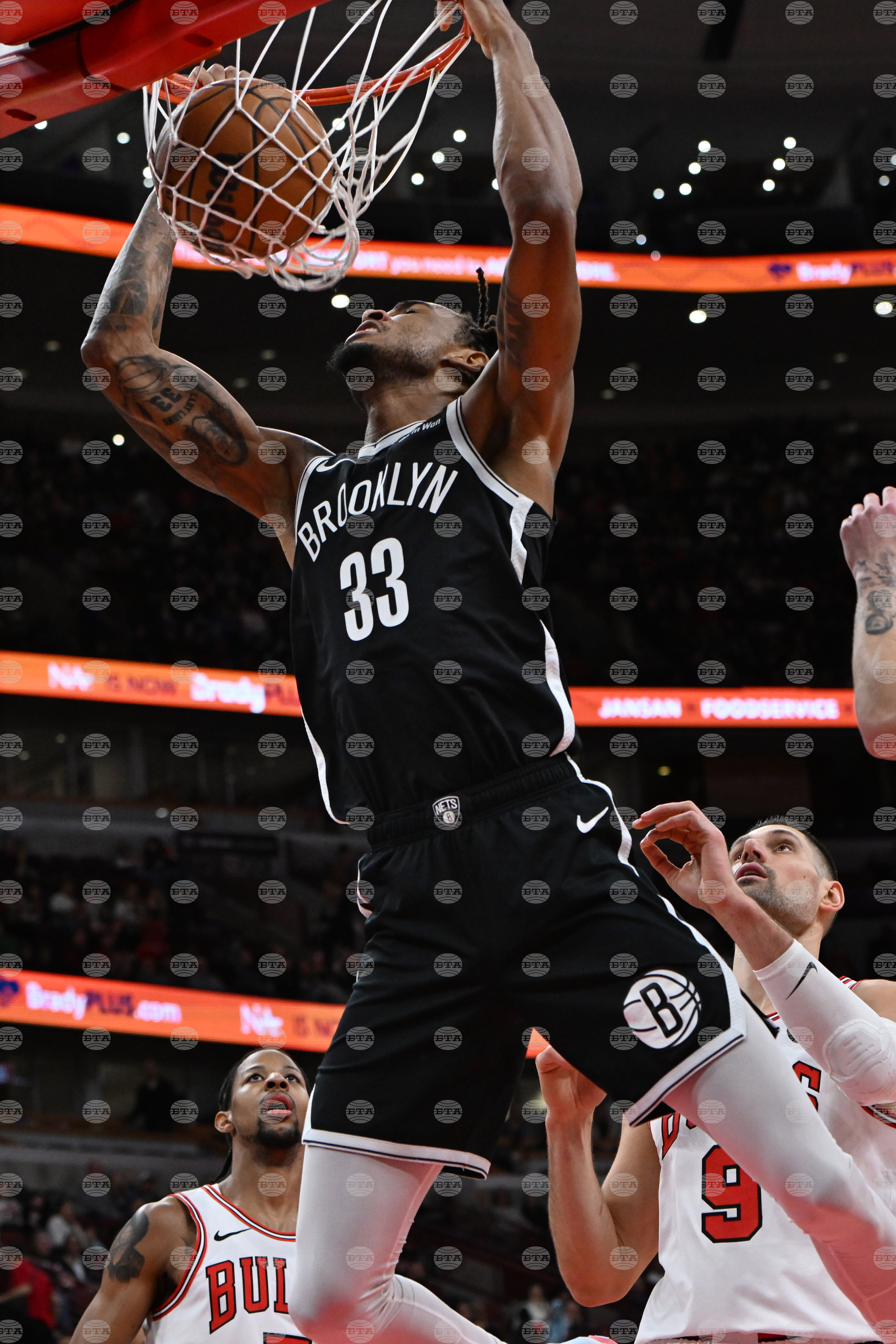 Nets Bulls Basketball