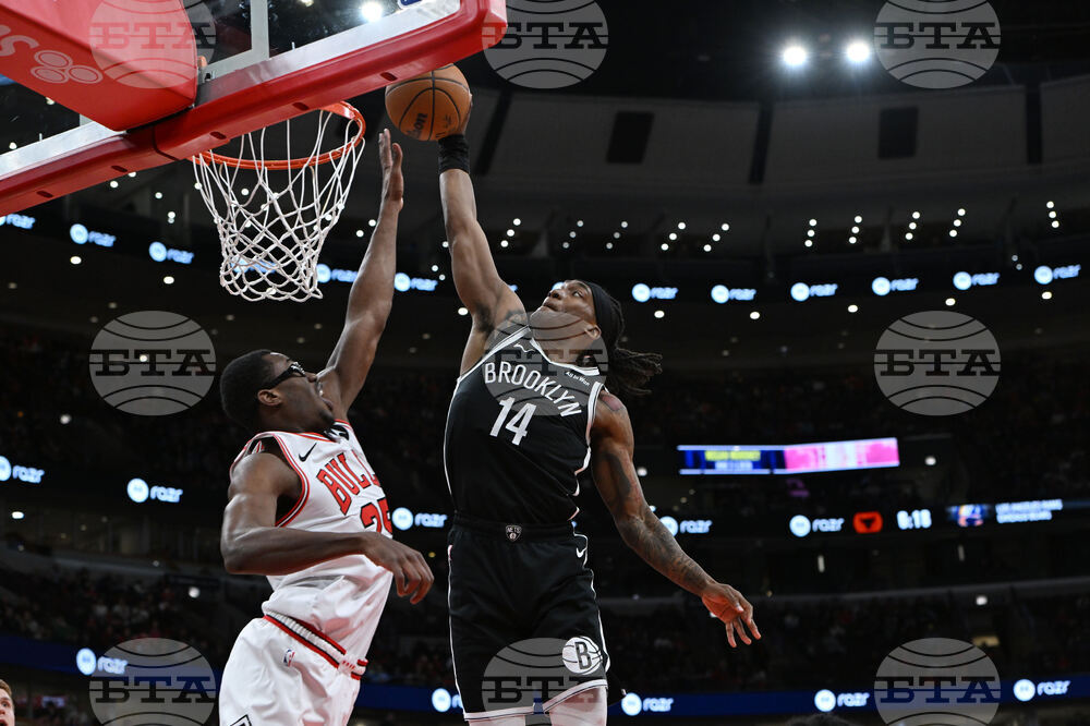 Nets Bulls Basketball
