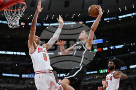 Nets Bulls Basketball