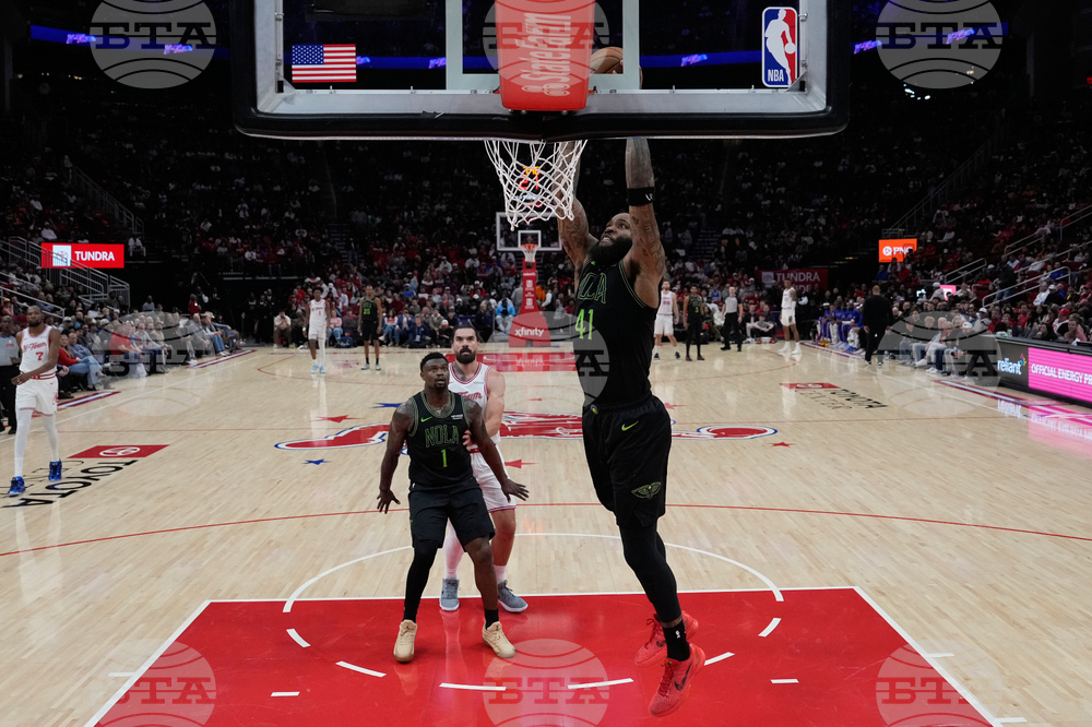 Pelicans Rockets Basketball