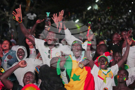 APTOPIX AFCON Senegal Celebrations