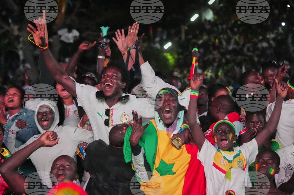 APTOPIX AFCON Senegal Celebrations