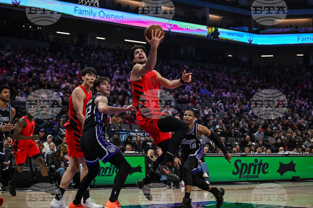 Trail Blazers Kings Basketball