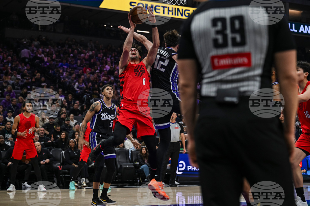 Trail Blazers Kings Basketball