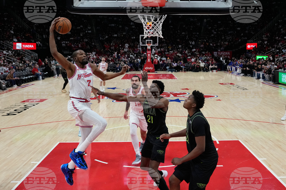 Pelicans Rockets Basketball