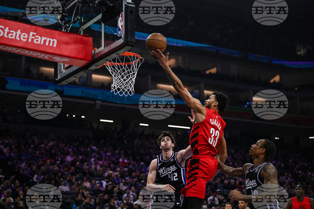 Trail Blazers Kings Basketball