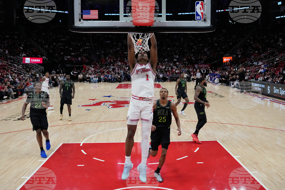 Pelicans Rockets Basketball