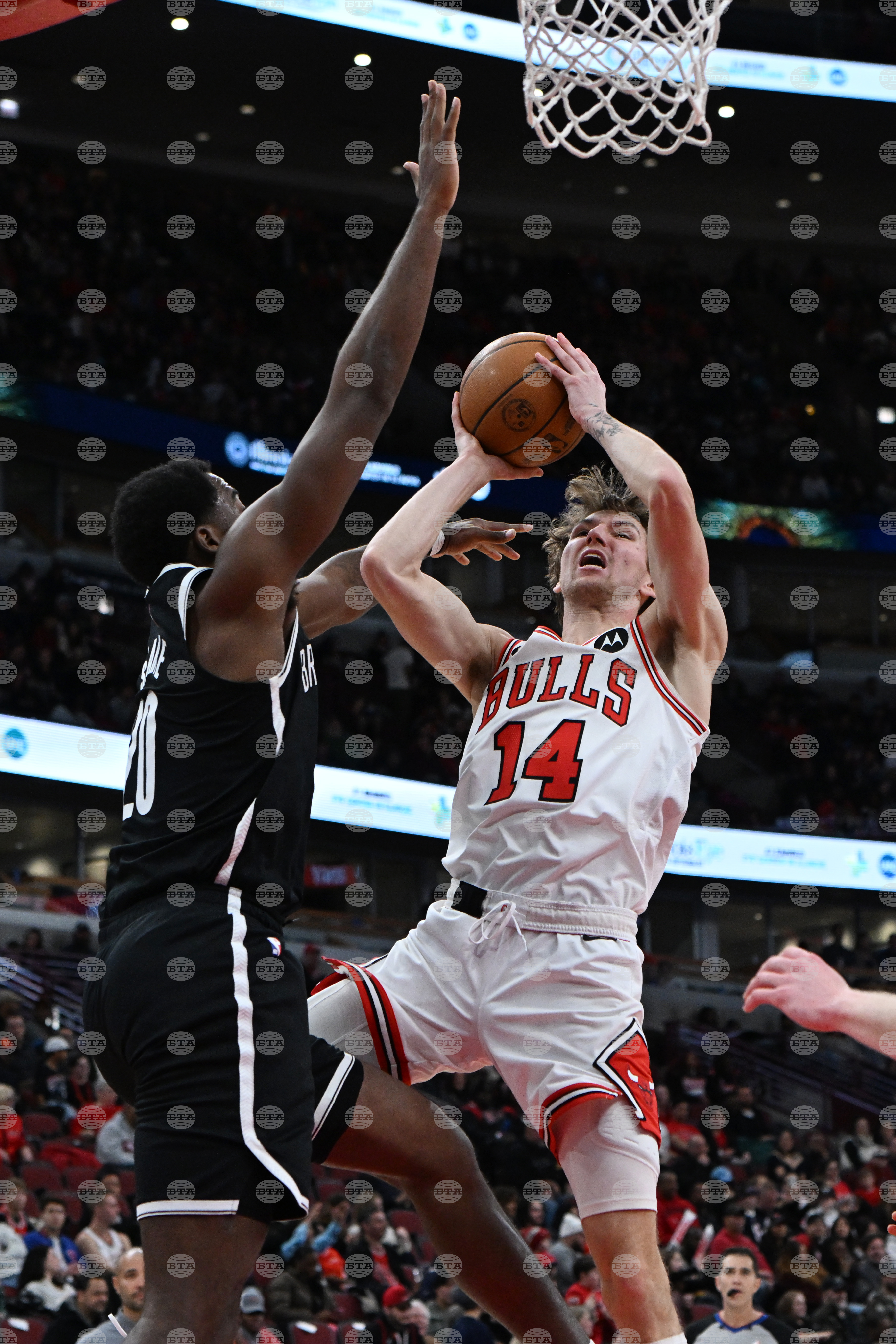 Nets Bulls Basketball