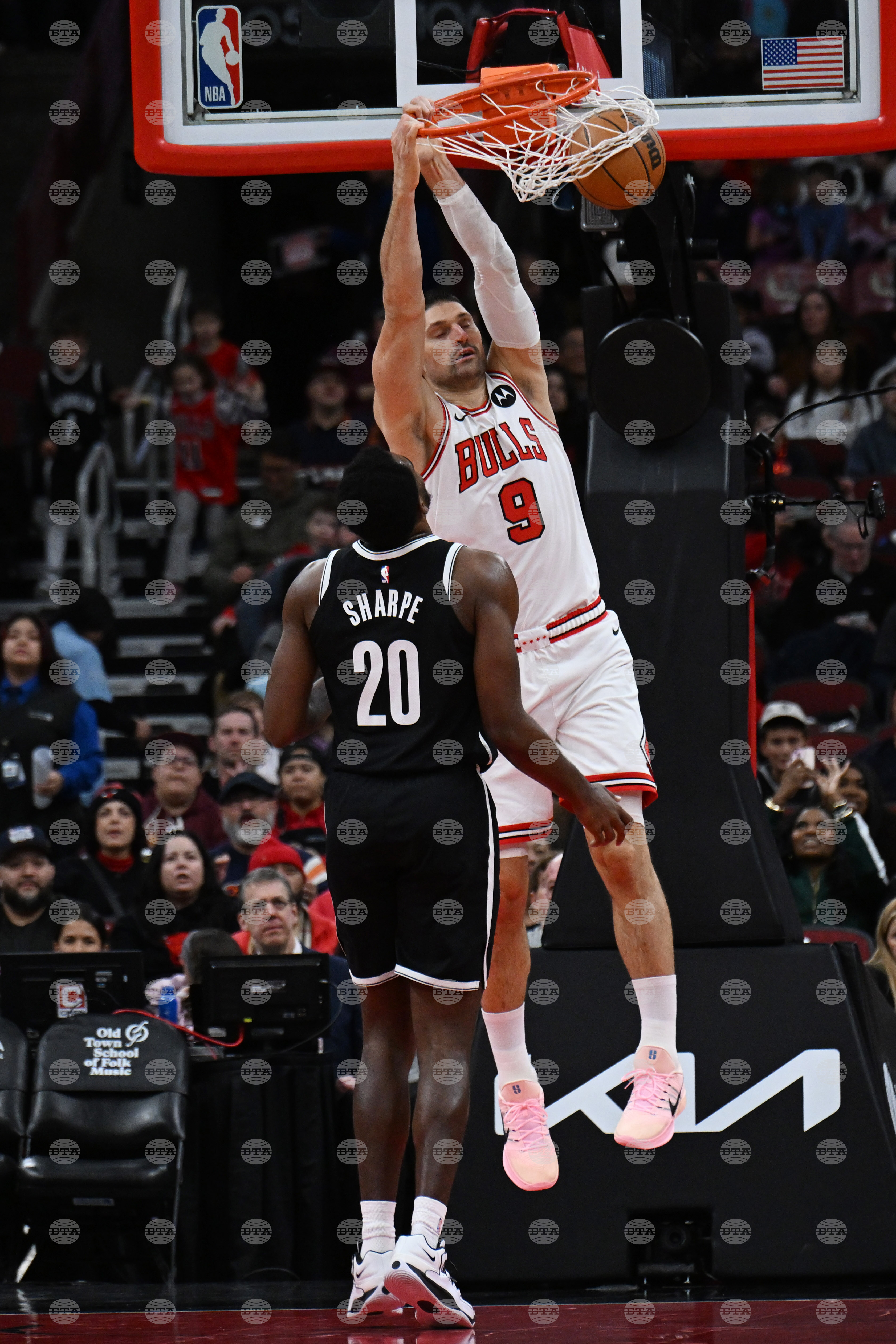 Nets Bulls Basketball