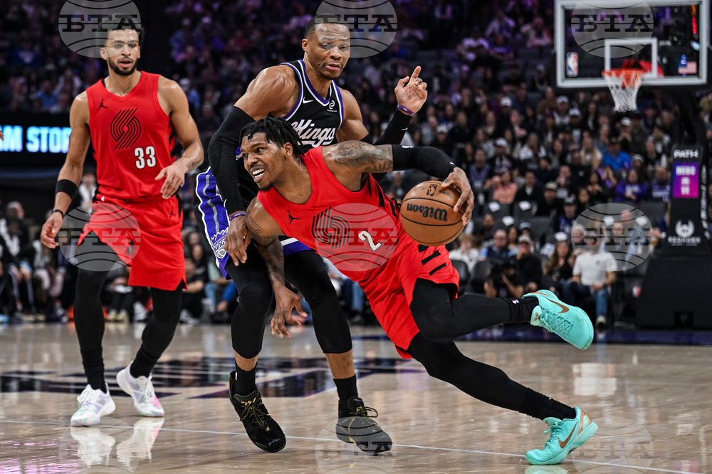 Trail Blazers Kings Basketball