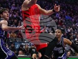 Trail Blazers Kings Basketball