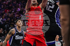 Trail Blazers Kings Basketball
